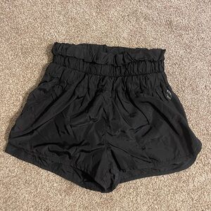 Free People Movement Women’s black shorts